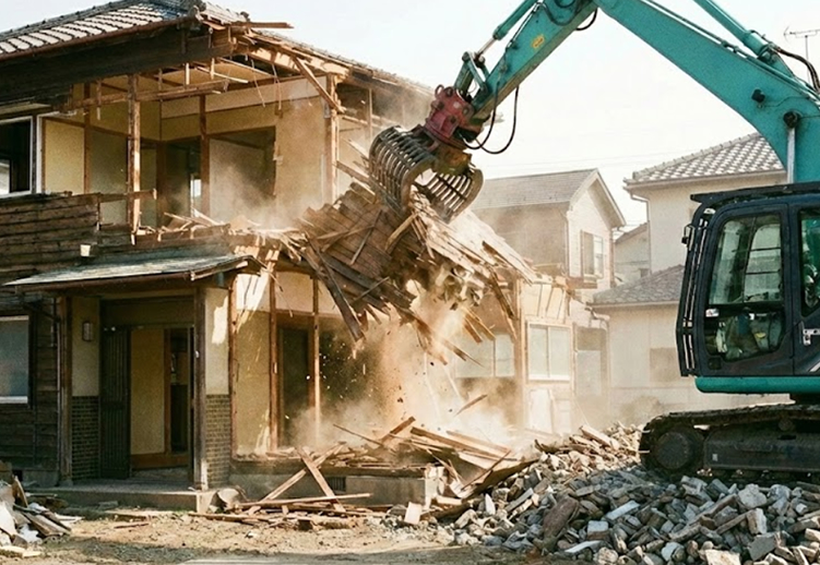木造建物解体