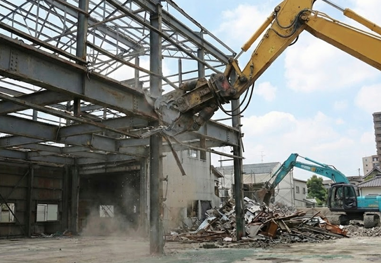 鉄骨造建物解体